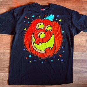 Hanes Vintage 1992 Halloween Pumpkin Tee